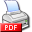 printable PDF icon